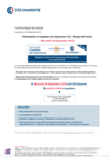 Photo CP Présentation d'enquête de conjoncture CCI / Banque de France