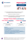 Photo CP Présentation d'enquête de conjoncture CCI / Banque de France