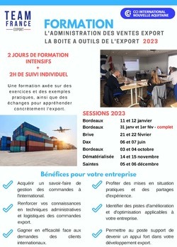 Formation ADV 2023