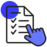 contrat bleu sombre